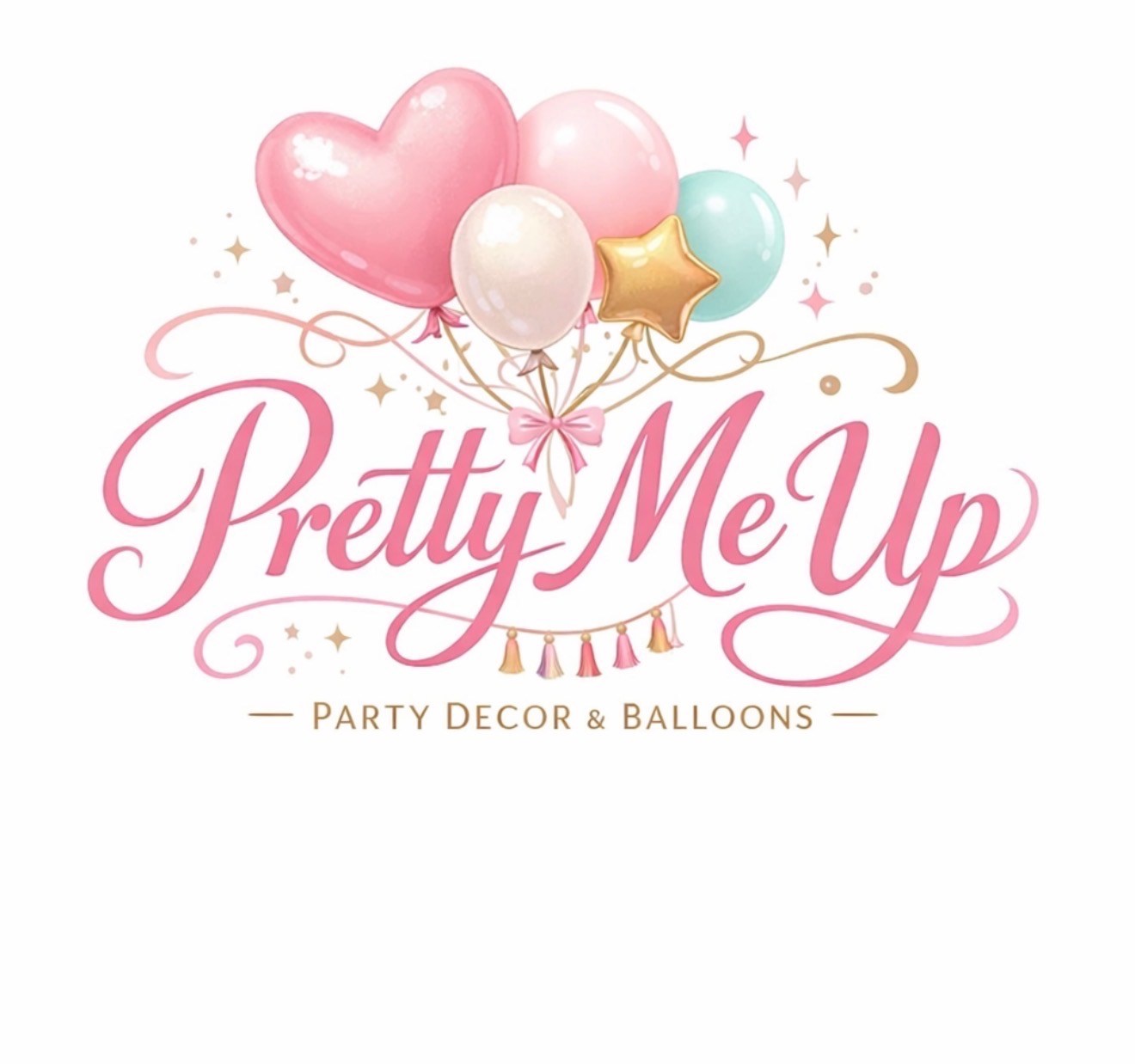 Pretty Me Up Party Decor & Balloons