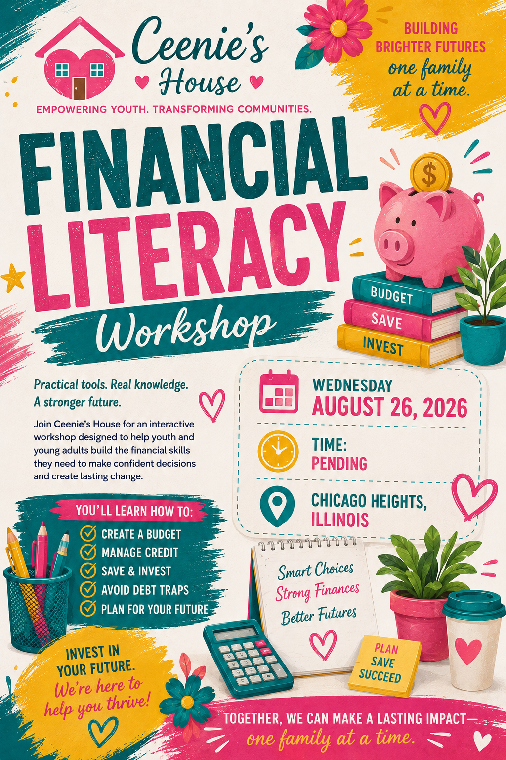 Financial Literacy Workshop Flyer